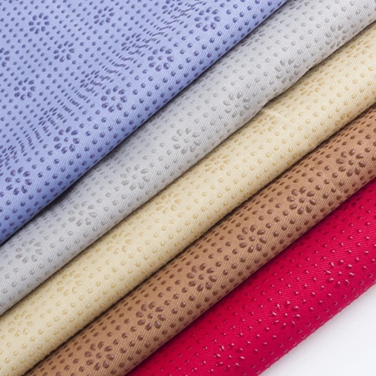 High quality top 150g imitation silicone polyester non-slip woven fabric for sofa