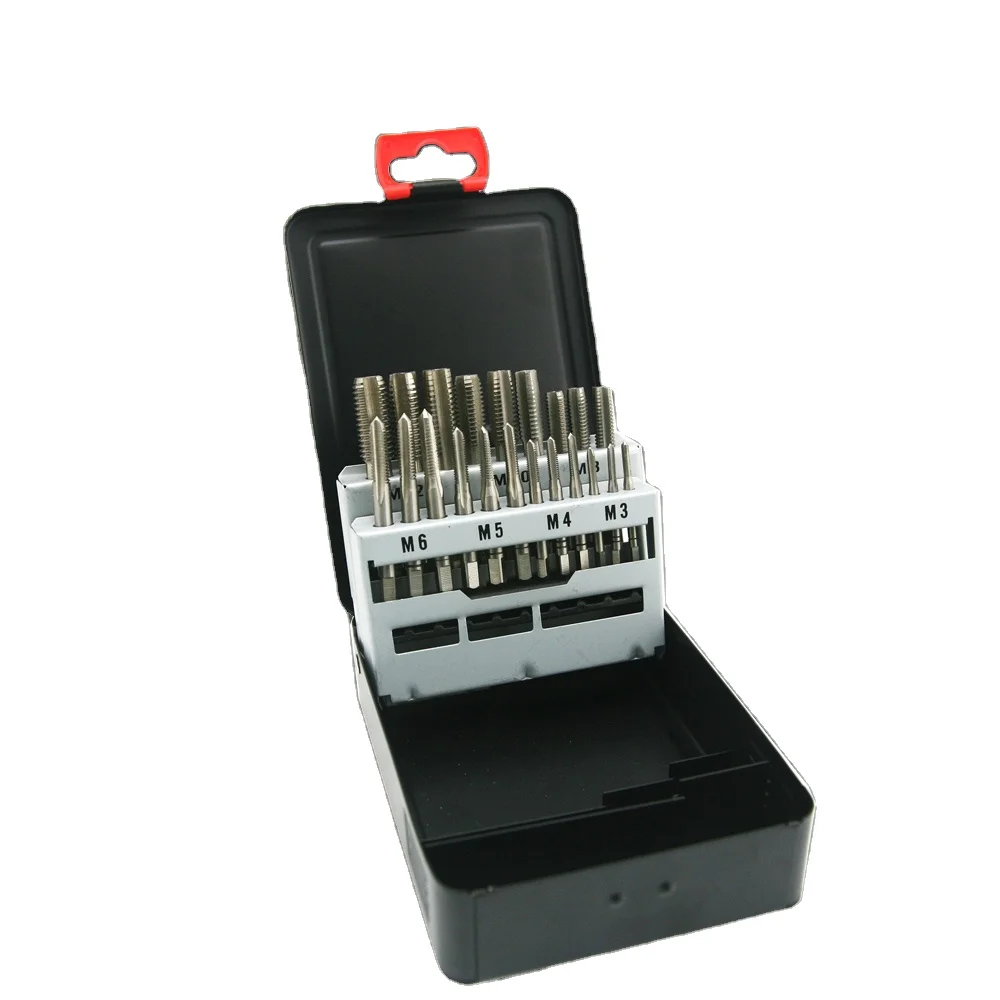 
High Quality HSS DIN352 21pcs Hand Taps Set 