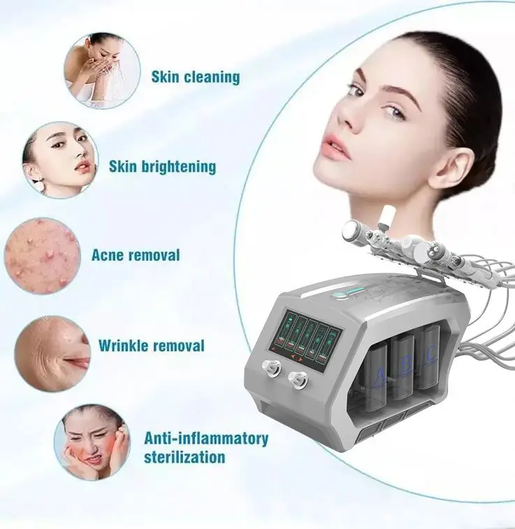 2022 7 in 1 Hydro dermabrasion Skin Care Hydro Hydra Water Facial Machine Hydra Beauty facials Machine