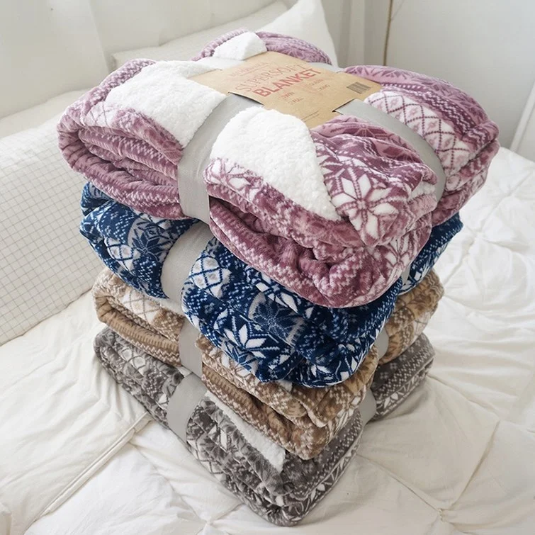 100% полиэстер, Двухслойное Фланелевое покрывало с принтом, мексиканское мягкое одеяло