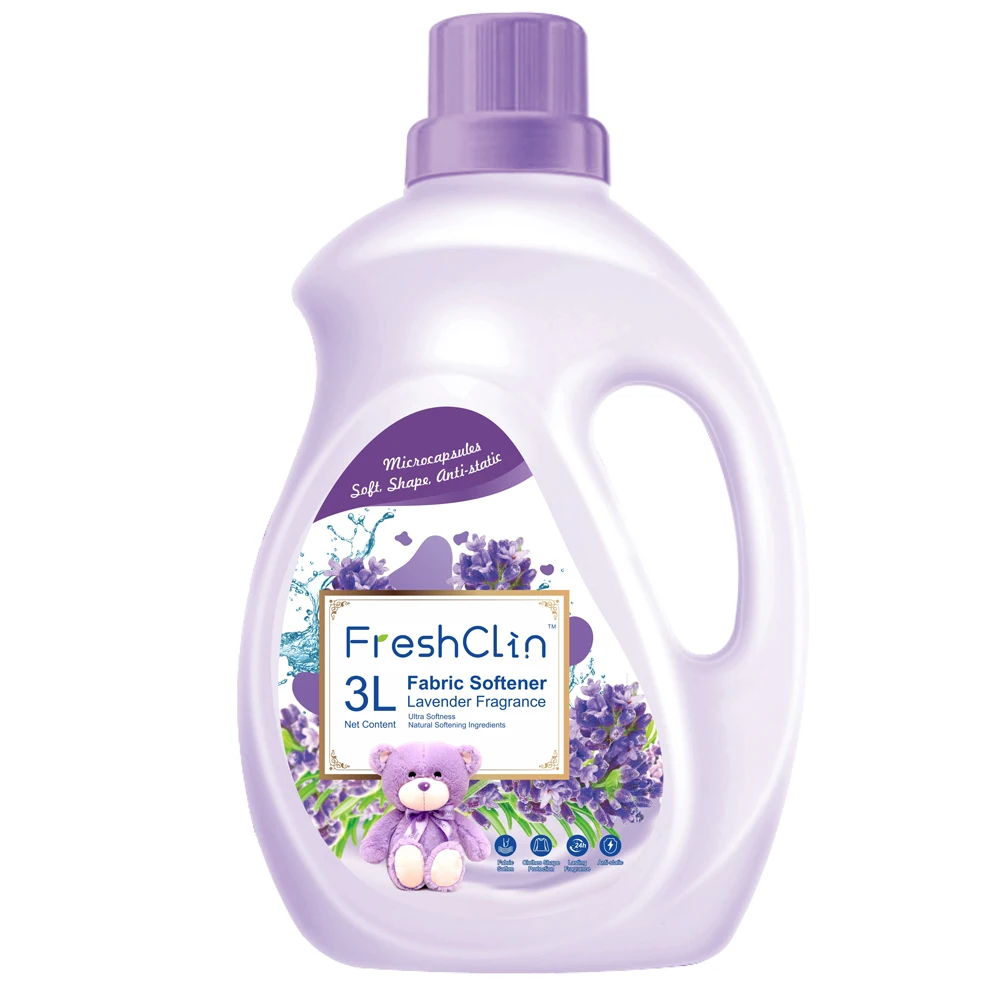 OEM  Household Lavender Fragrance Washing Up Liquid Laundry Detergent Fabric Softener