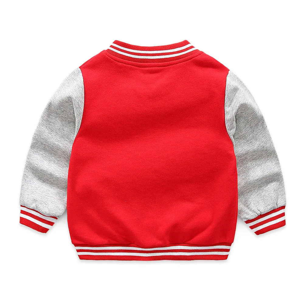 Детские хлопковые бейсбольные куртки с буквенным принтом B и брюки комплекты для мальчиков поставки из Китая