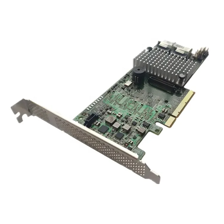 GENUINE 8 Internal ports 6Gb/s sff8087 SAS controller card LSI00330 megaraid lsi 92718i