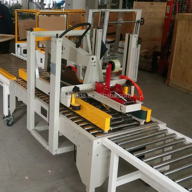 Semi Automatic Tape Box Carton Case Sealer Sealing Machine