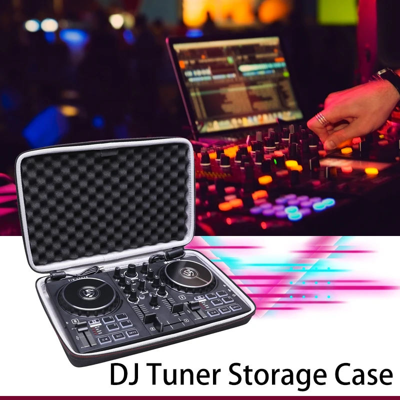 Portable DJ Controller Storage Case Shockproof DJ Controller Case Protective Eva Case With Handle