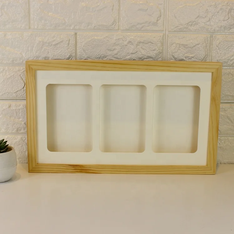 Clay Baby Handprint&Footprint Picture Frame Kit / Memories Keepsake - Shower Gift for Boys & Girls