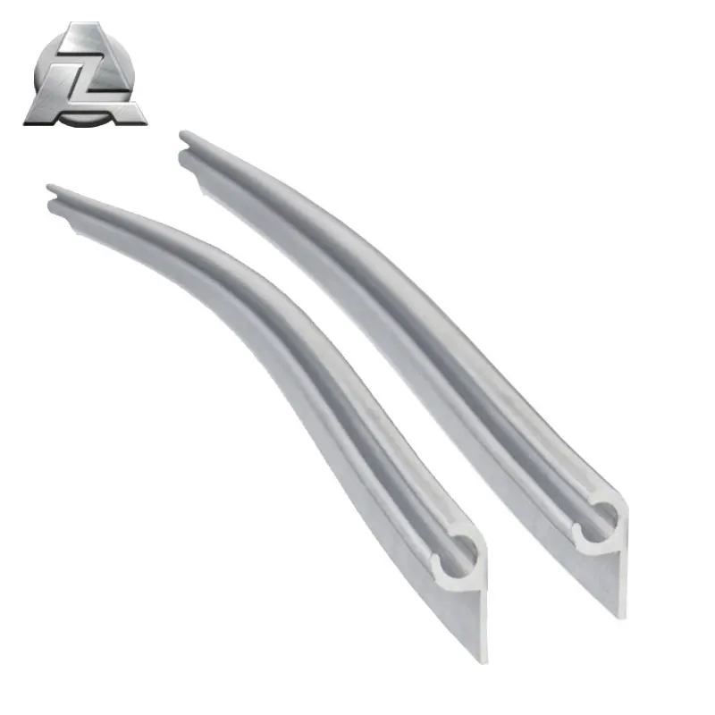 Индивидуальный прочный экструдированный алюминиевый одноповоротный навес keder, профиль направляющей