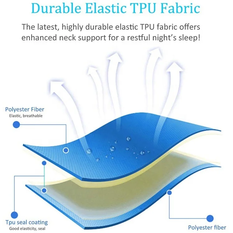 customized compressible portable storage ultra light outdoor beach inflatable travel self inflating camping pillow