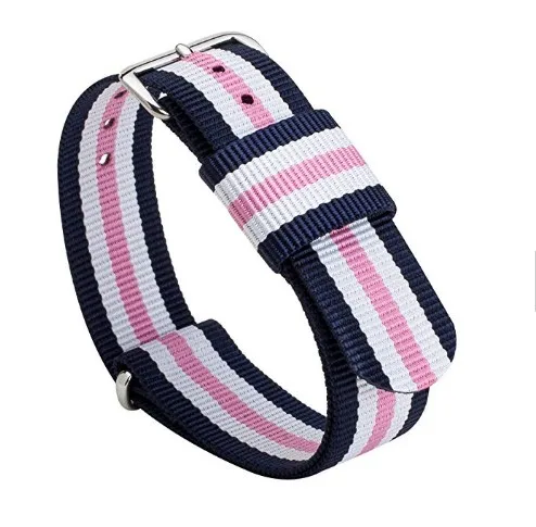 
Nylon Watch Bands NATO Watch Strap Replacement Fabric Ballistic Military 18mm 20mm 22mm 