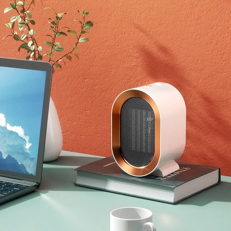 Trend product 2023 arrival fan heat portable heated fan small heater with heating and fan