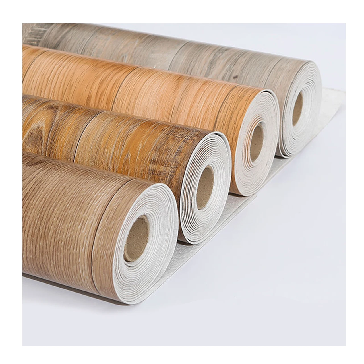 Экологичное водонепроницаемое противоскользящее самоклеящееся ПВХ виниловое напольное покрытие Жесткий Сердечник древесины внутреннее