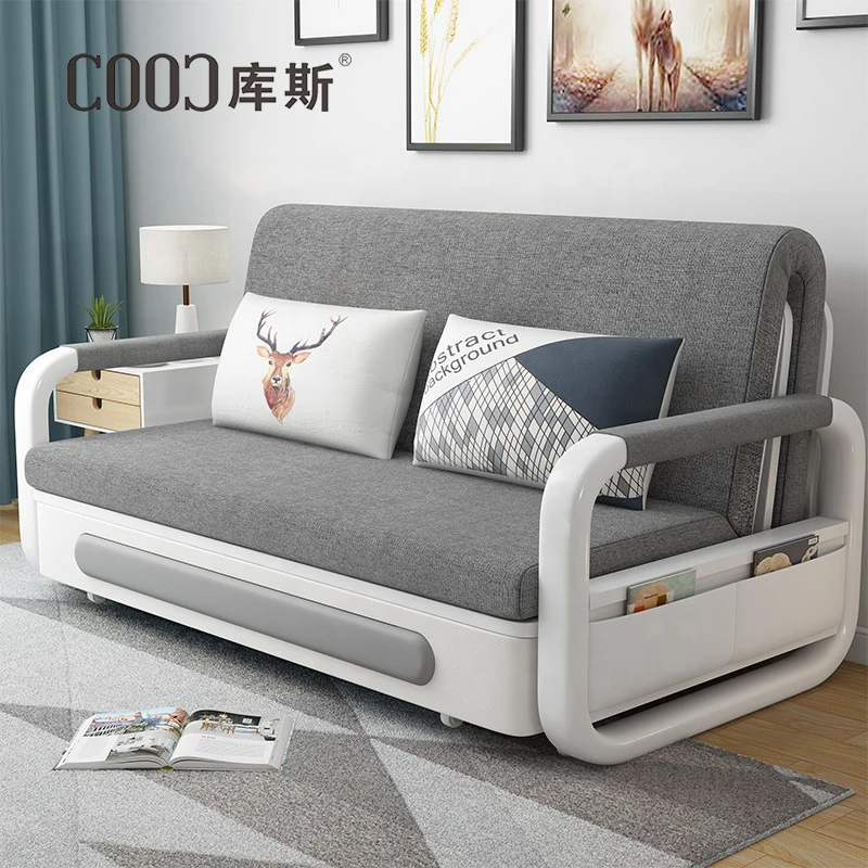 
Modern Wooden leaving divano letto Folding sofas cheslong folding Sleeper Three Seat Sofa Bed Living Room Multi-function Divan 