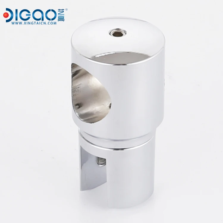 Прецизионный литой зажим из нержавеющей стали для квадратной трубы, фитинга стеклянной двери, зажим для крепления кронштейна