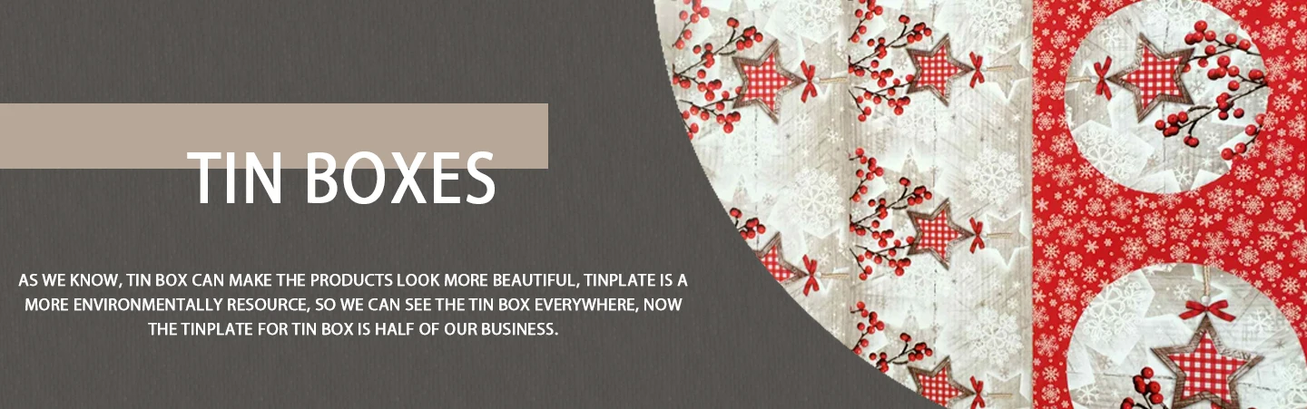 Professional 4 Colors Tinplate Sheet Printing for Tin Box GR-107