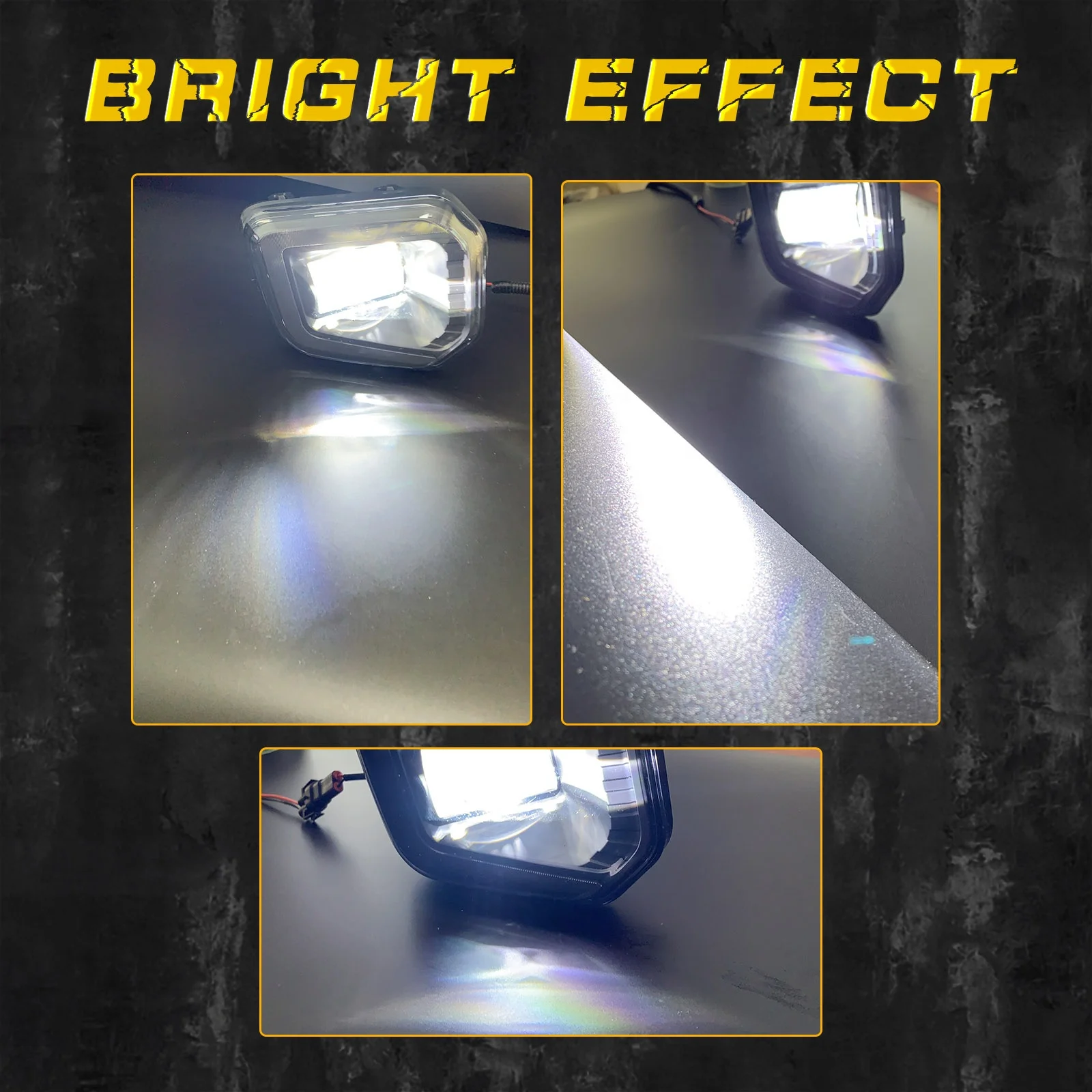 Led Fog Light For Toyota Tacoma 2016 2017 2018 2019 2020 2021 Rear Driving Fog Light With Daytime Running Light