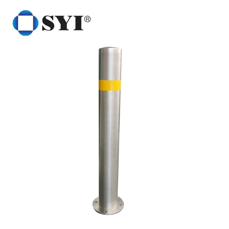 Barrier Factory Outdoor Safety Security Barrier Stainless Steel Street Fixed Parking Post Bollard Price