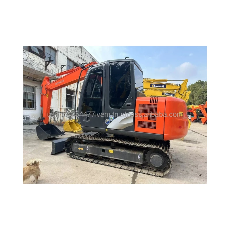 Хит продаж мини-экскаватор hitachi zx70 7 тонн гусеничная машина б/у 70 мини-экскаваторы с бульдозером