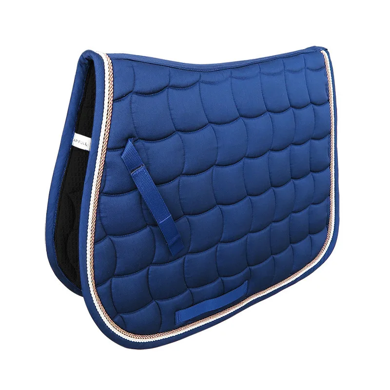 Equestrian Royal Square Quilted Cotton Comfort English horse Saddle Pad All Purpose Diamond Quilted Western  horse Saddle  pad