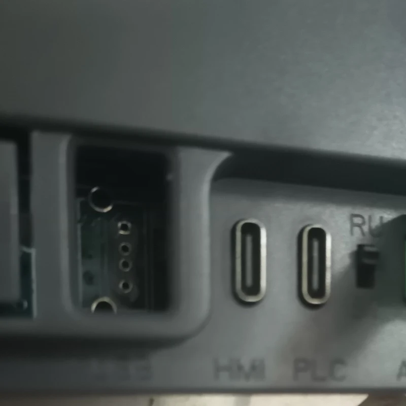 4.3 Inch 12di 12do Transistor Output rs485 rs232 Industrial All In One Hmi Plc Programmable Logic Controller Touchscreen