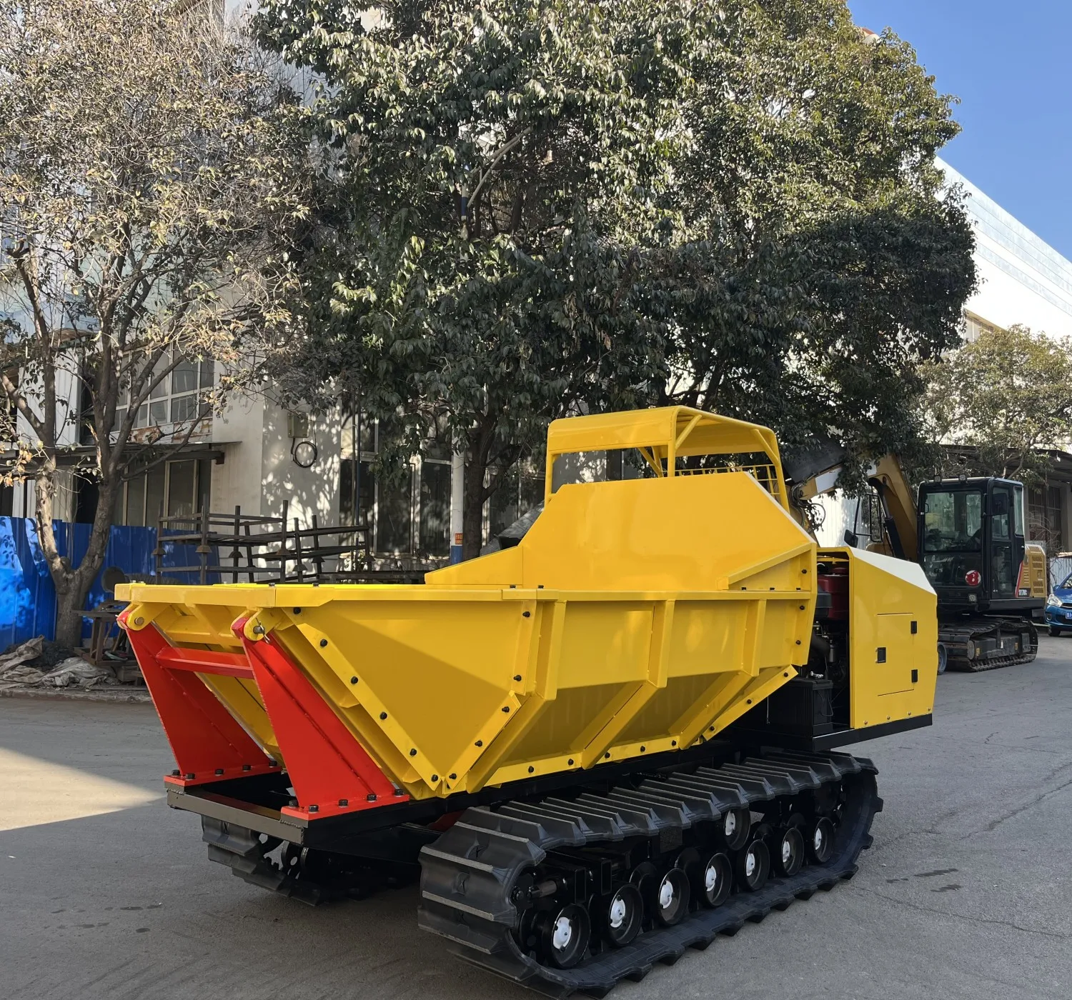 Engineering Rubber Track 3 Ton Transport Crawler Dumper truck Suitable for climbing rough road