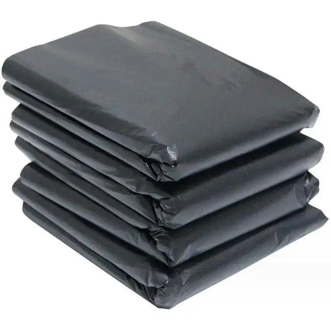 Heavy Duty Tear Proof Industrial Black Trash Large Disposable Garbage Plastic Bags
