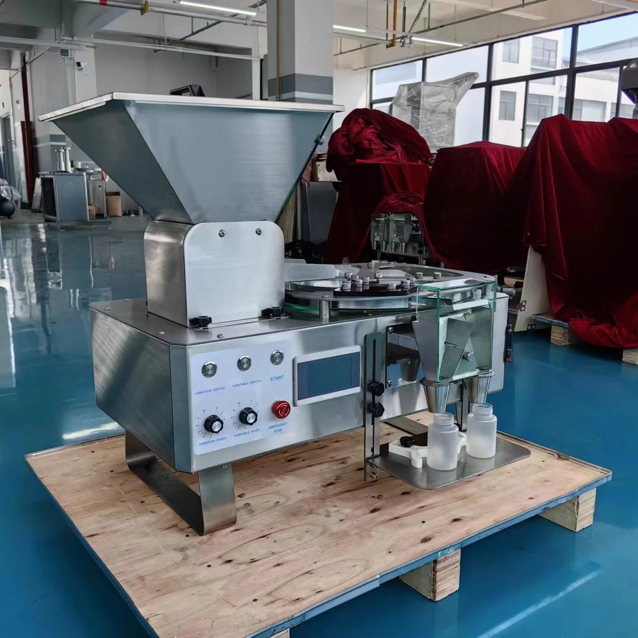 Manual Tablet Capsule Counting Candy Counter Machine