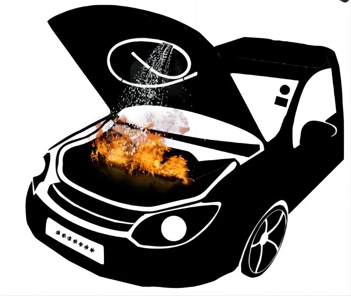 Automatic Fire Suppression System blazecut for  Auto, RV, Boat, Engine Compartment,  Generators