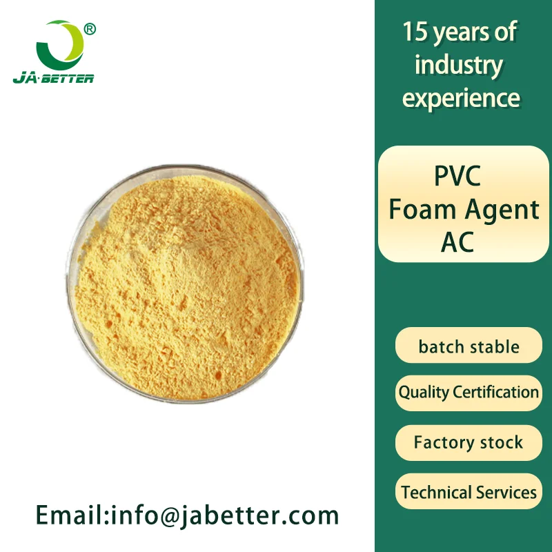 Factory direct PVC rubber and plastic products foaming agent/foaming agent/AC foaming agent for pvc products