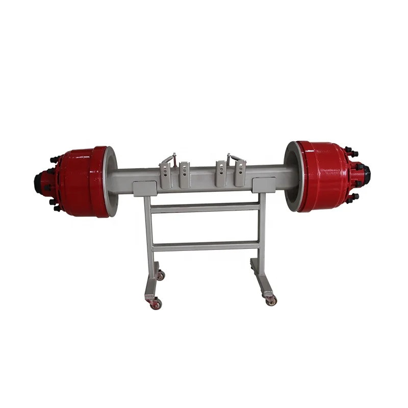 heavy truck agricultural dump truck single rear front air brake truck trailer axle