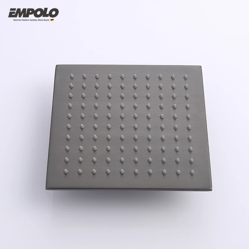 Bath & Shower Faucets Luxury Concealed Wall Mounted Black Bathroom Rain Bath Hot And Cold Solid Brass Shower Faucet Set