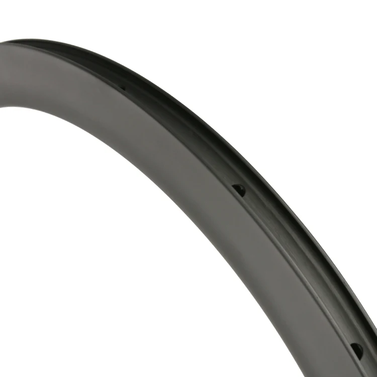 700c Carbon Rims Road Bicycle 45mm Clincher Tubeless Ready Disc Brake Carbon Bike Rims