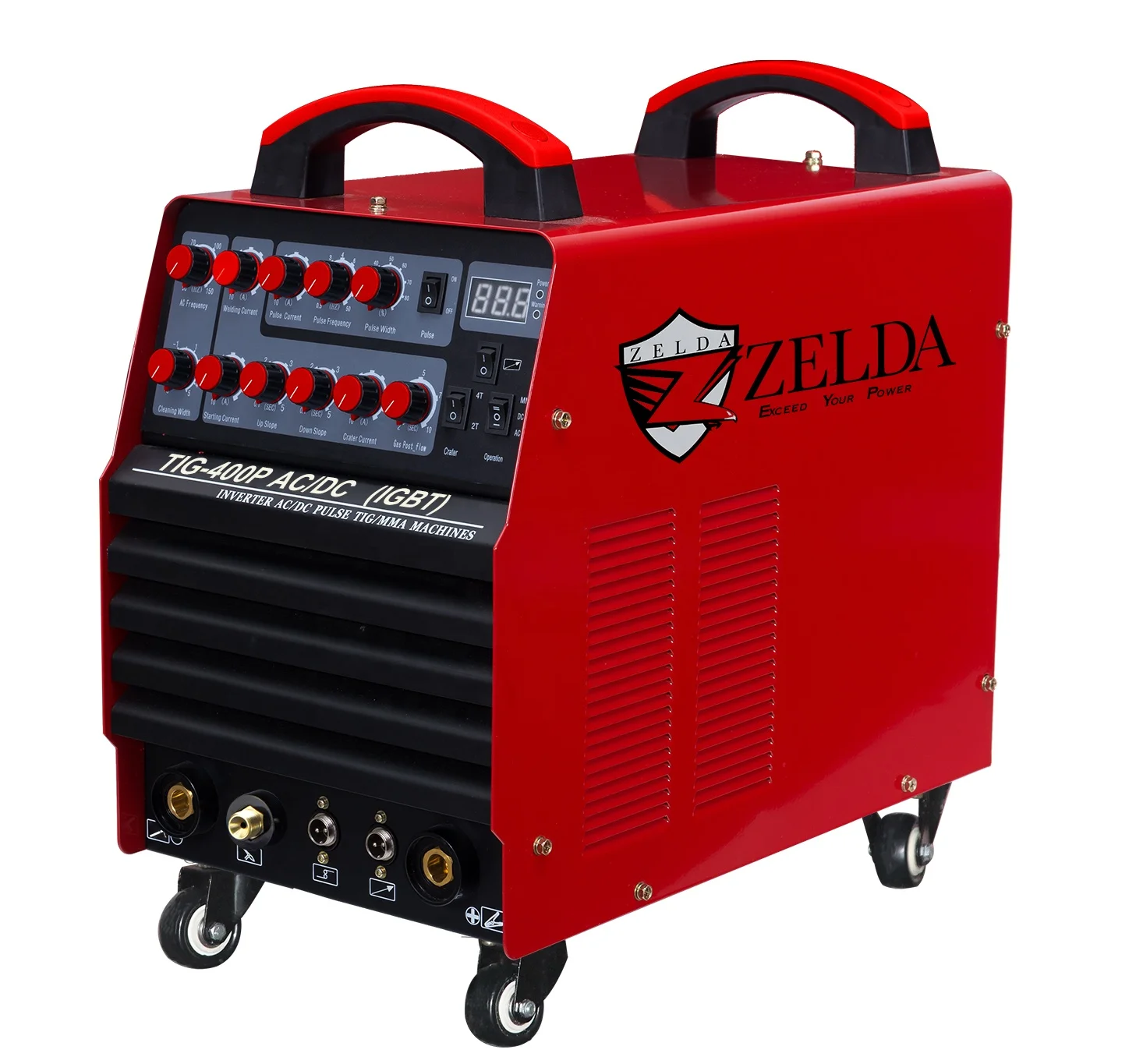 CE approved tig welding machine 300/400 amp TIG 400P AC DC saldatrice high performance TIG Welder