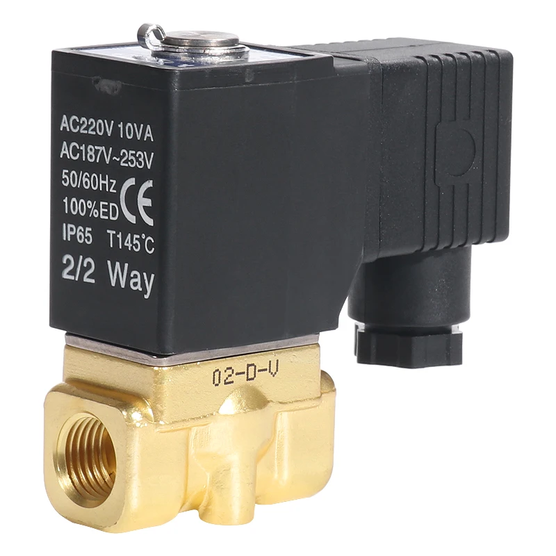 Электромагнитный электромагнитный клапан AIRTAC 2W030/050-06/08/10/15AC220V/DC24V