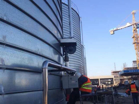 100 Ton Grain Wheat Storage Corrugated Steel Grain Silo Price