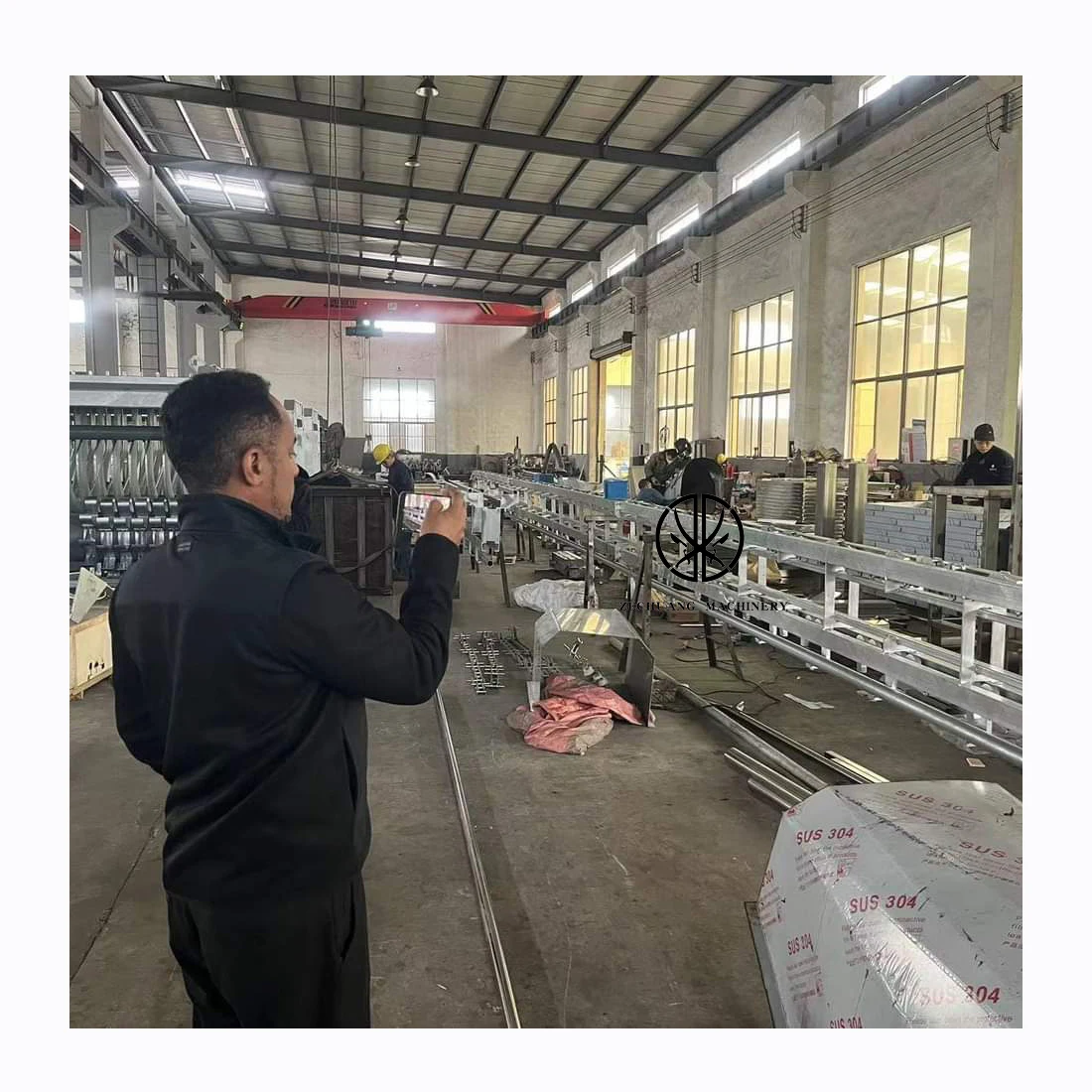 Preferential Price Cow Abattoir Equipment Hydraulic Rocker Arm Type  Skinning Machine For Halal Cattle Slaughtering Plant