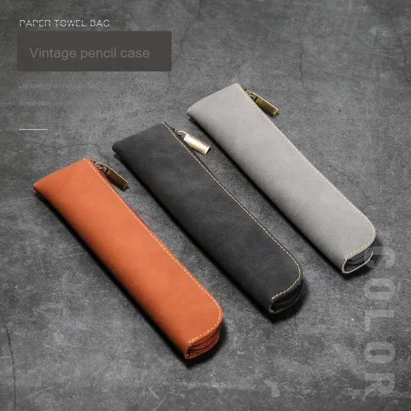 Fashionable Retro European and American Style Limited Time Promotion Pen Case Multi-functional Storage Bag