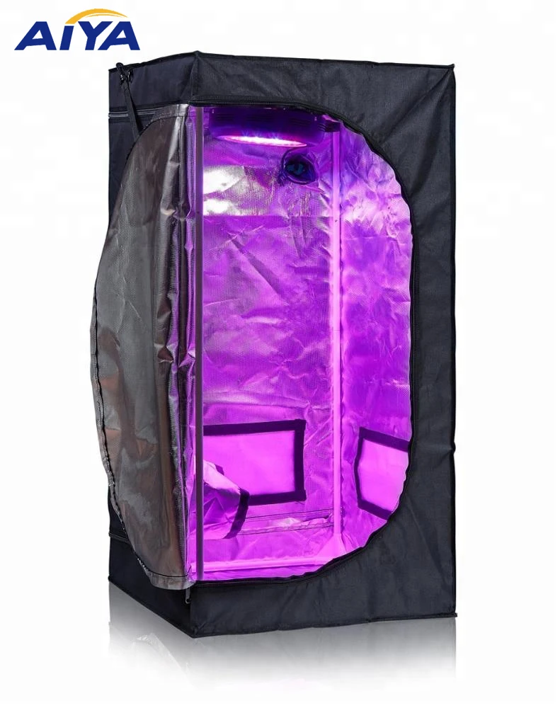  growshop silver 80*80*160cm reflective thick mylar fabric complete grow tent kit indoor