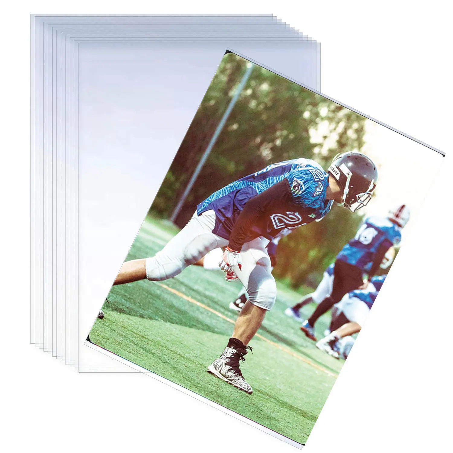 100 pieces 1 pack Wholesale Trading Card Sleeves Toploader Matte  Clear Inner Sleeves Penny