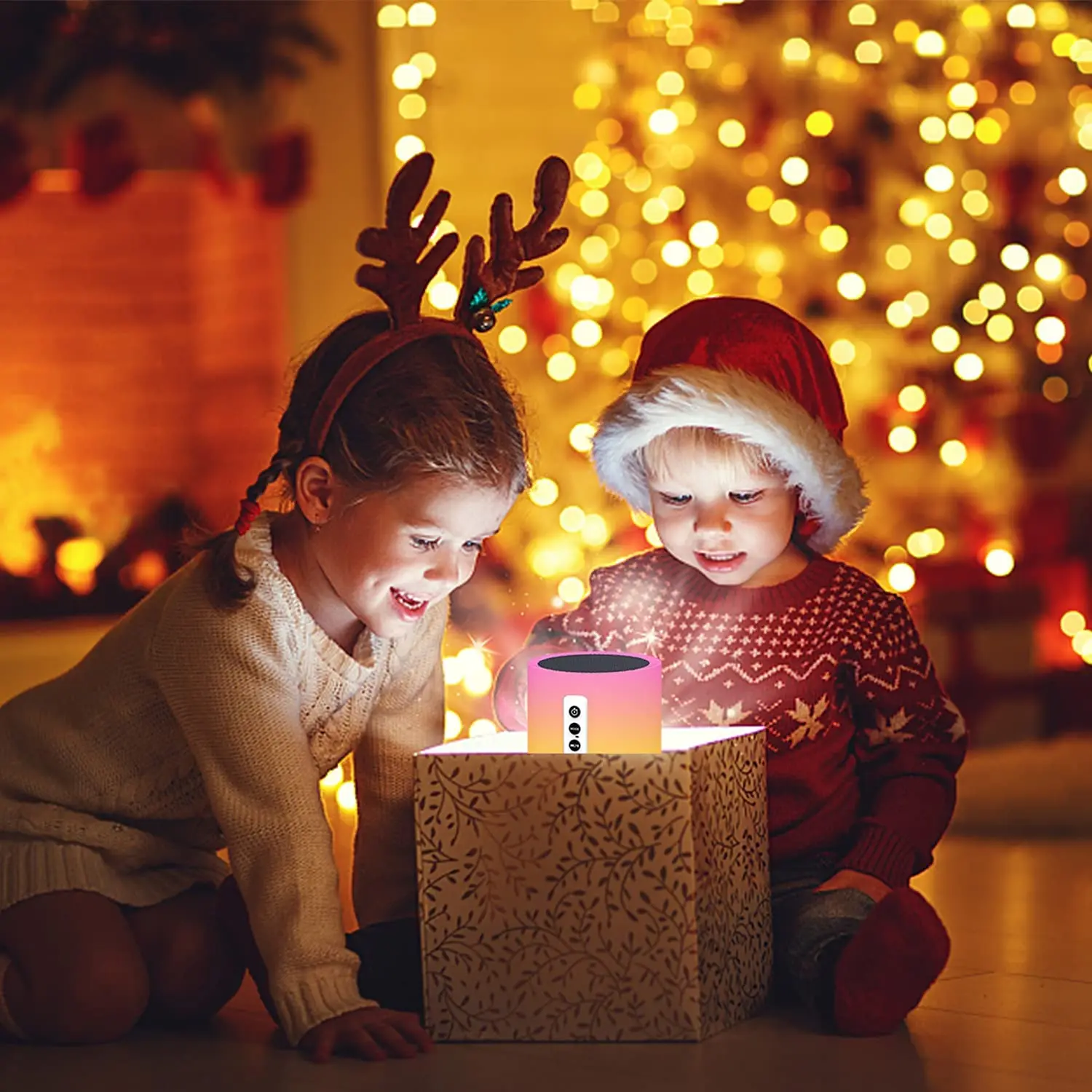 New Product Ideas 2021 Amazon Bed Room Kids Light Baby White Noise Christmas Gifts Touch Sensor Speaker Quality