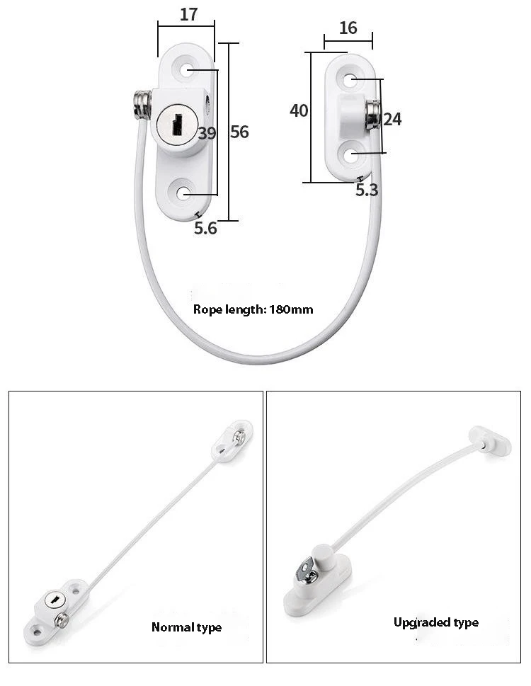 Заводская распродажа новый модернизированный оконный защитный кабель легко устанавливаемый стальной