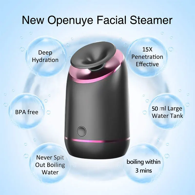 Face Steamer Nano Facial Steamer Spa Vapor Facial Ionic Facial Steamer