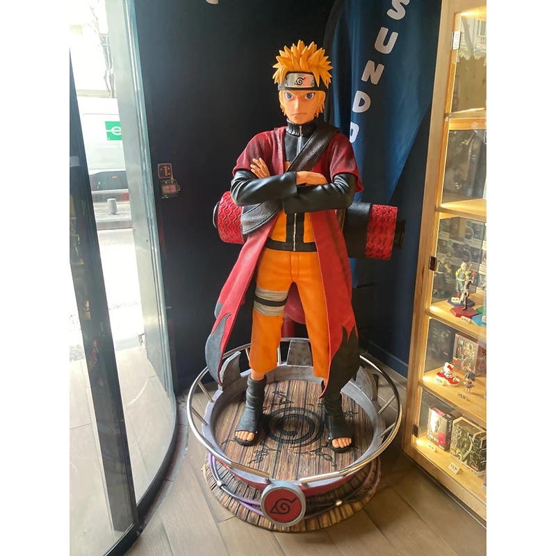Custom Oversized Narut os Shippuden Anime Figures Life Size  Namikaze Minato Uzu-maki Narut os Action Figure Model Collectible