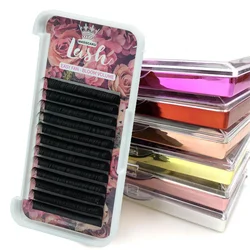 MASSCAKU Auto Fan Cashmere Siberian 0.03 Volume Easy Fans Color Easyfan Lashes Blooming Eyelash Extension
