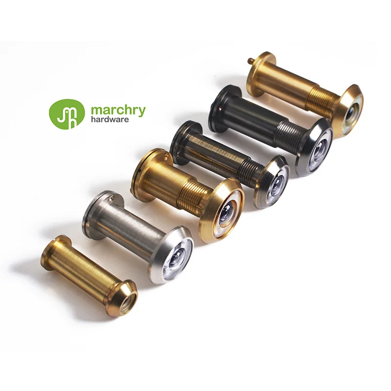 Wholesale door peephole custom colors visual wide angle peephole door viewer