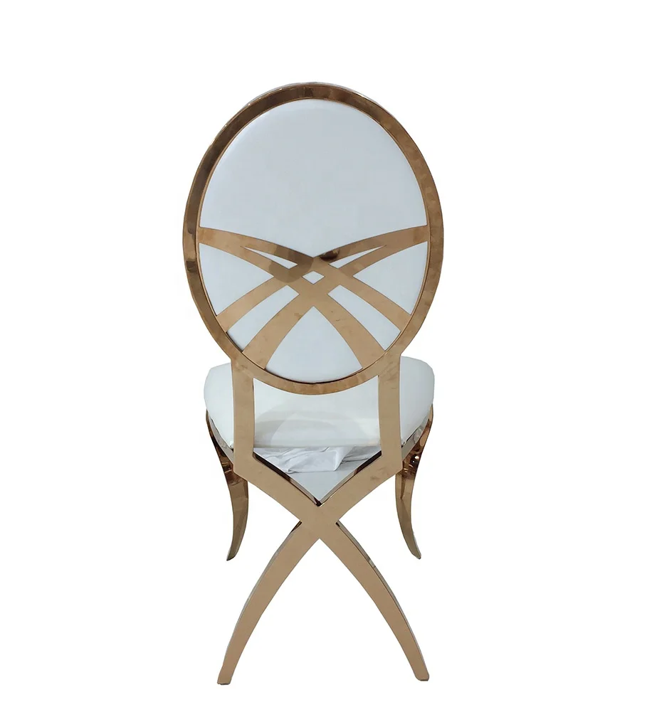 
 Горячая Распродажа, б/у, дешевая, оптовая продажа, королевская Золотая свадебная мебель из нержавеющей стали, стулья chiavari для отеля, Свадебный Ресепшн  