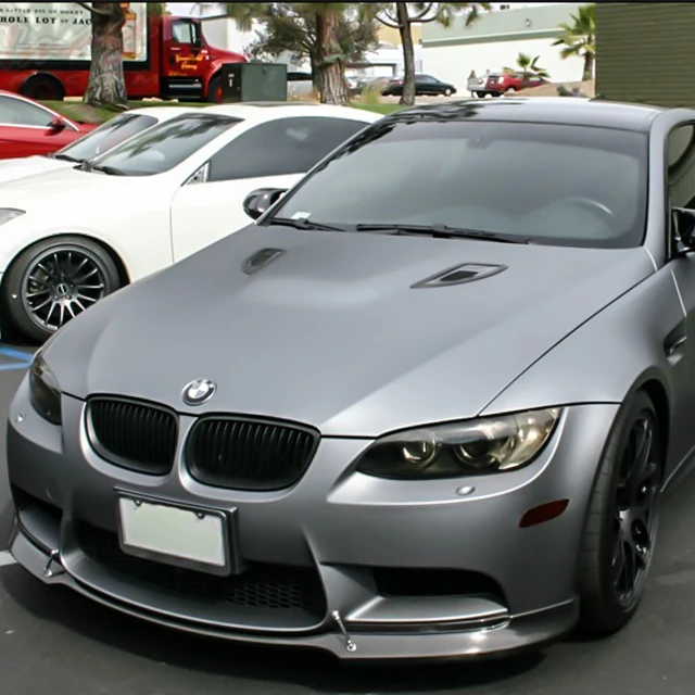 Car Wrapping Film 1.52 * 30m Car Body Sticker Matte Car Color Changing Film Air Bubble Free