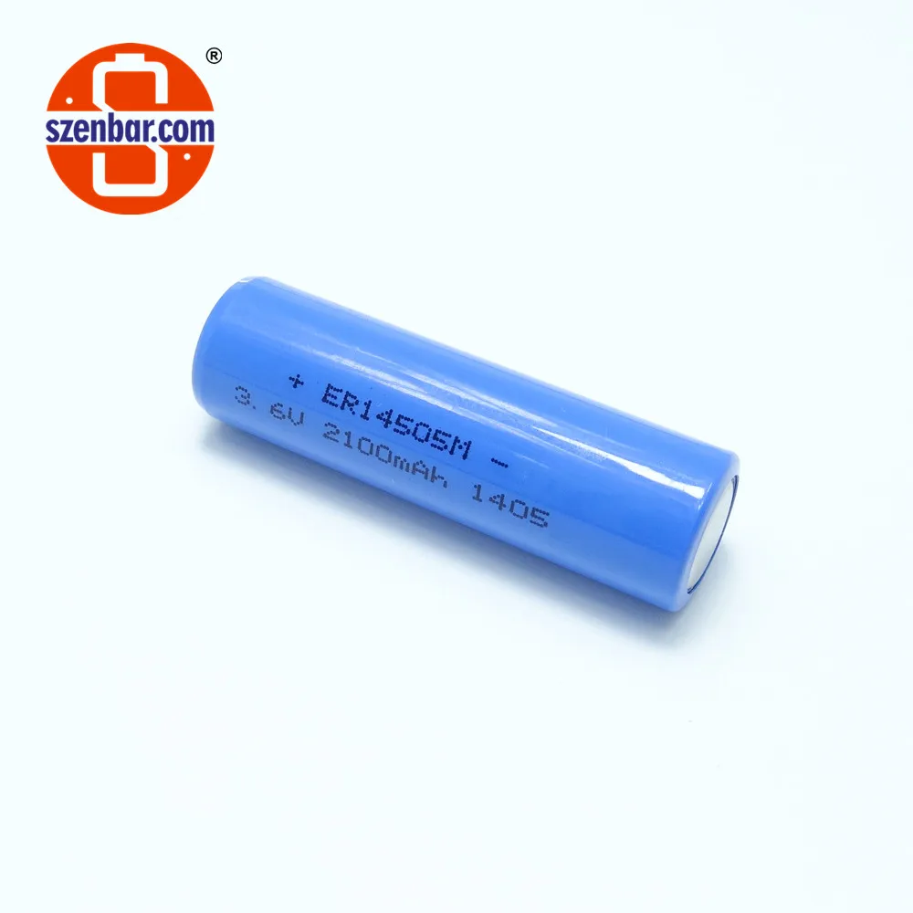 Enbar LiSOCl2 battery ER14505M 3.6v 2200mah aa size lithium battery