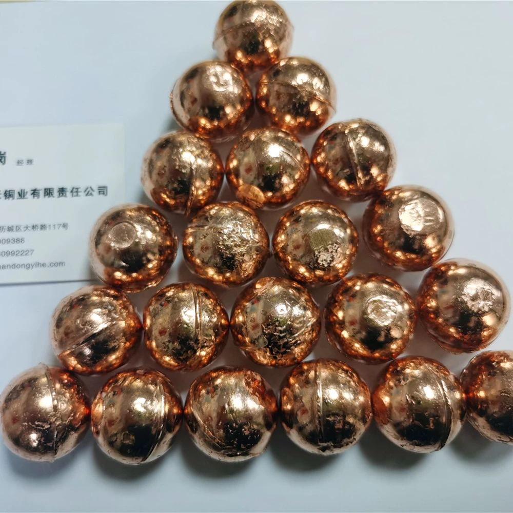 High Precision Smooth Surface Phosphorus Anode Copper Ball For Electroplating