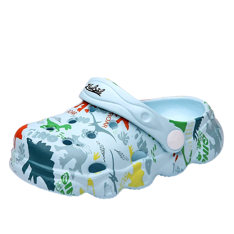 Оптовая продажа обуви EVA, детские сабо, пластиковая обувь на толстой подошве, детская садовая обувь
