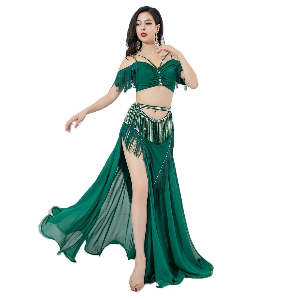 Belly Dancer Costumes for Women Belly Dance Top and Belly Dancing Skirt